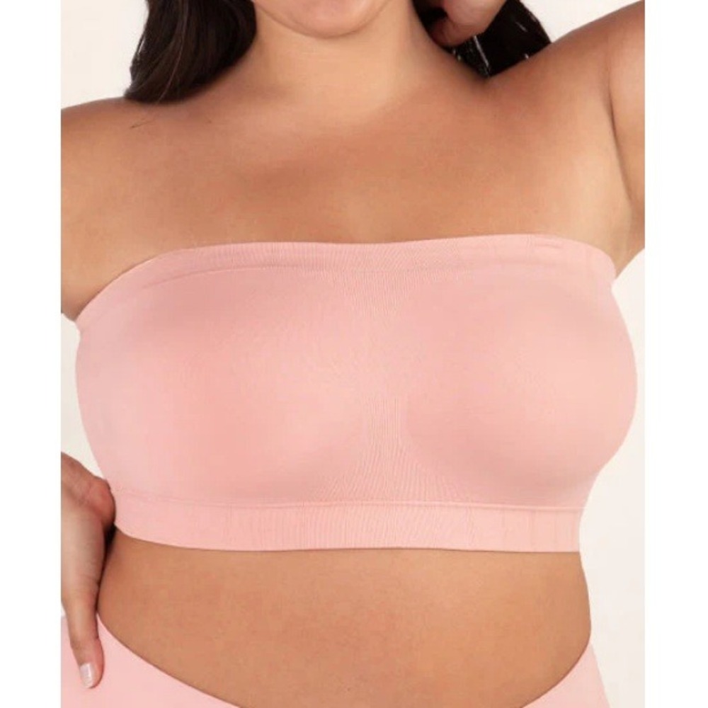 Truekind Women's Rose Tan Convertible‎ Strapless Bandeau Bra Size 2XL NWT